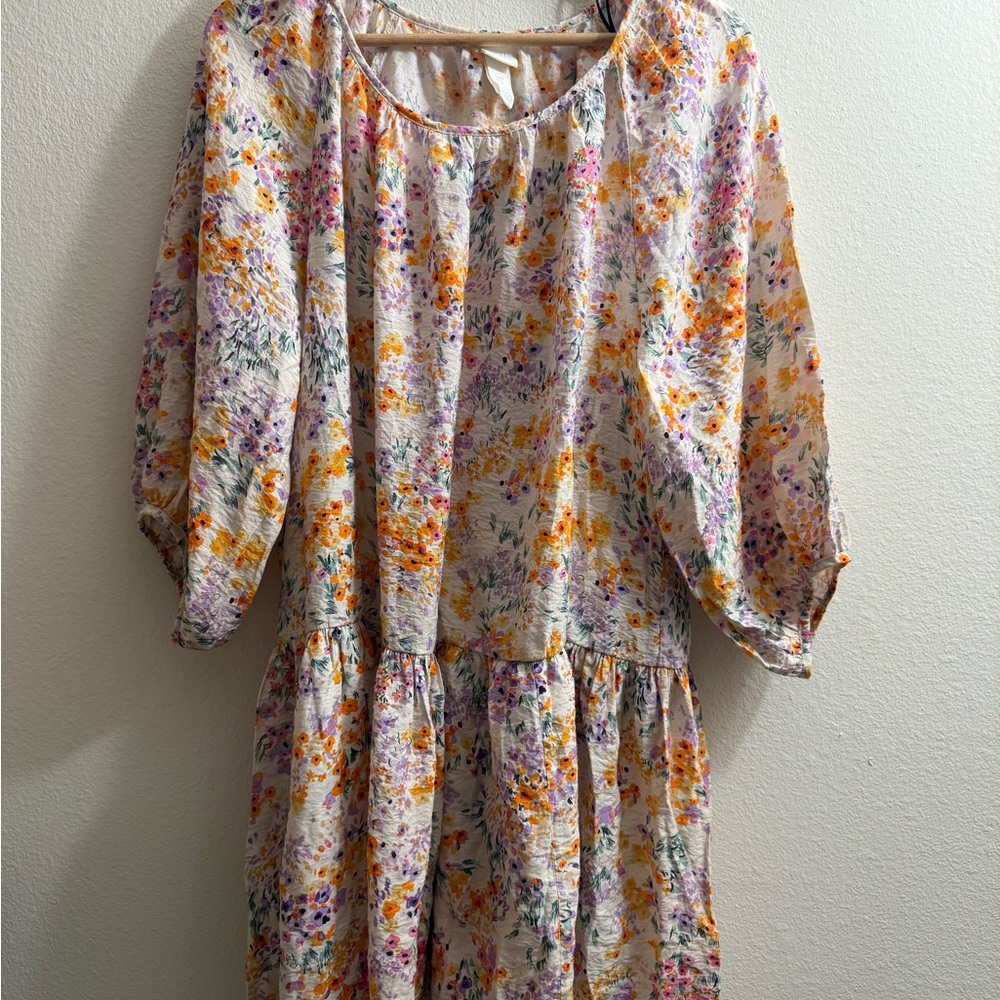 H&M Multicolor Floral Dress